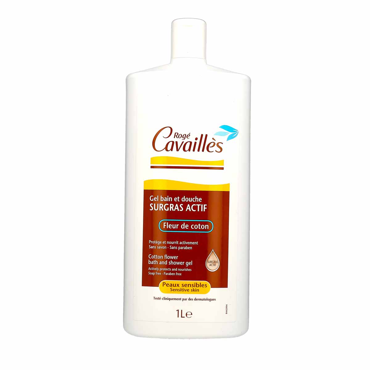 Rogé Cavaillès Gel Surgras Bain et Douche Fleur de Coton