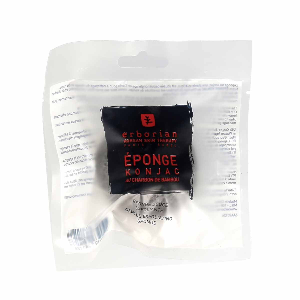 Erborian Konjac Sponge with Bamboo Charcoal