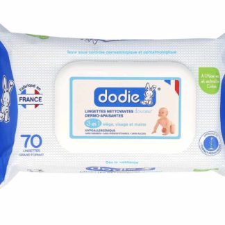 Dodie Lingettes Nettoyantes Douceur Dermo-Apaisantes