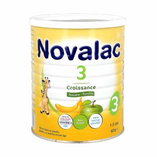 Novalac Lait de Croissance 3rd age Banana/Apple