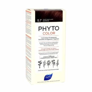 Phytocolor Coloration Permanente 5.7 Châtain Clair Marron