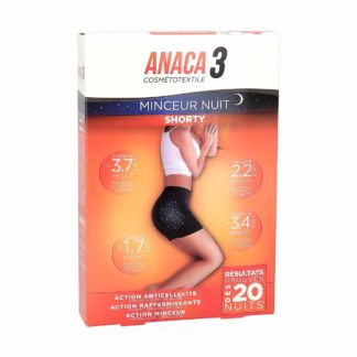 Anaca 3 Shorty Minceur Nuit Size L/XL