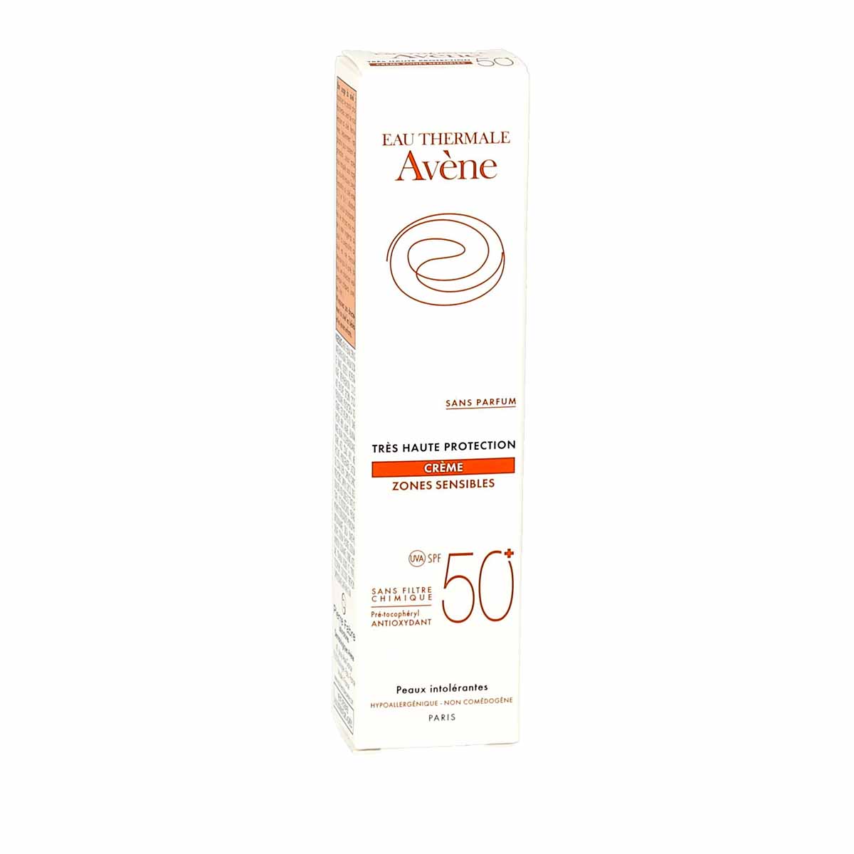 Avene Sensitive Zones Cream SPF 50+