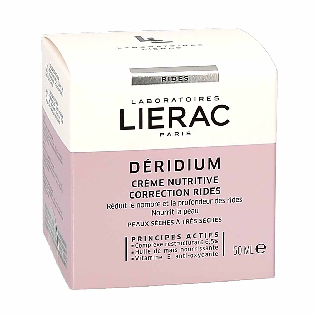 Lierac Déridium Nutritive Wrinkle Correction Cream Dry to very dry skin