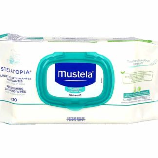 Mustela Stelatopia Relipidating Cleansing Wipes