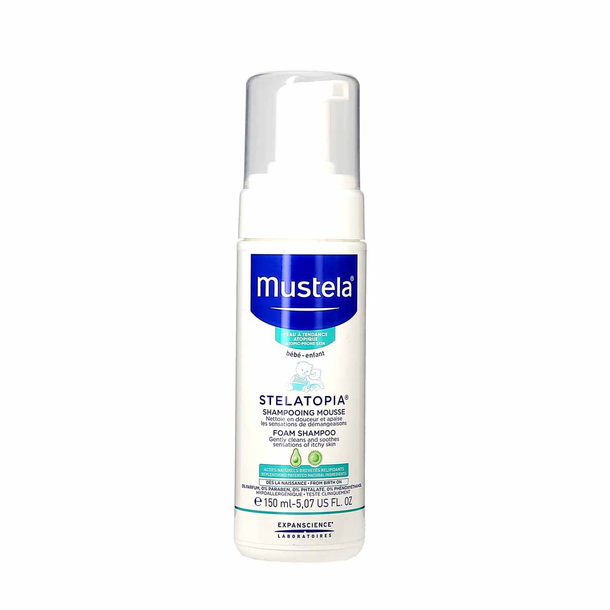 Mustela Stelatopia Foaming Shampoo