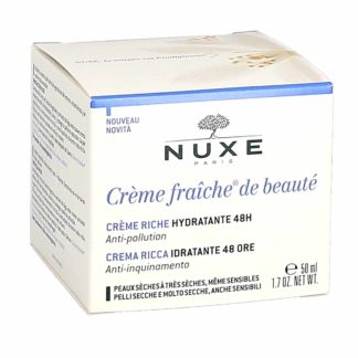 Nuxe Crème Fraîche de Beauté Crème Riche Hydratante Peaux Sèches