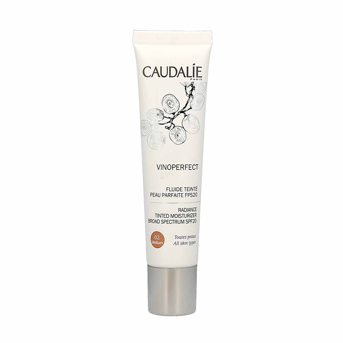 Caudalie Vinoperfect Fluide Teinté Peau Parfaite FPS20 Medium