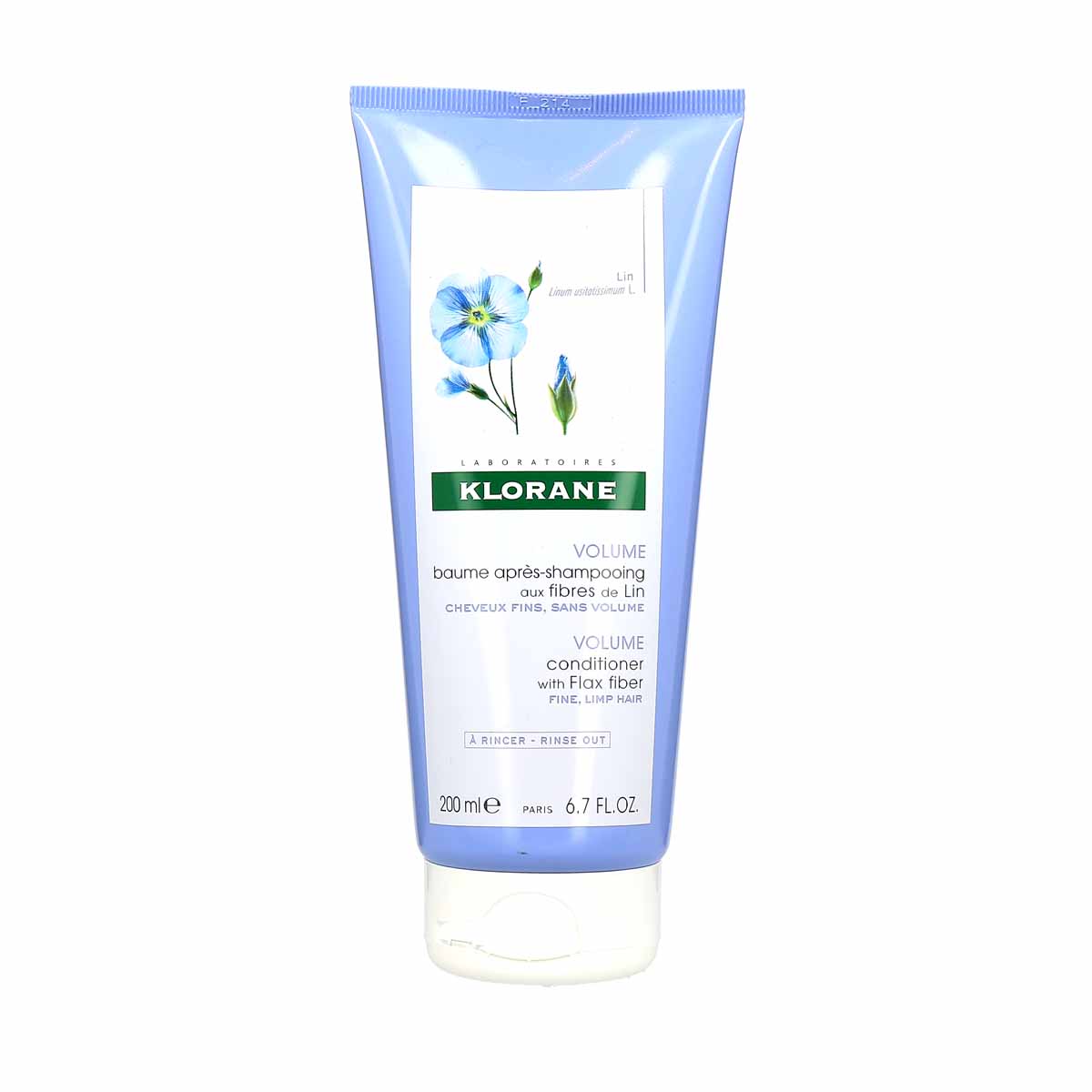Klorane Baume Après-Shampooing Volume aux Fibres de Lin