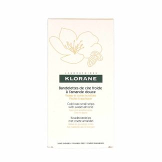 Klorane Doubles Bandelettes de Cire Froide à l'Amande Douce