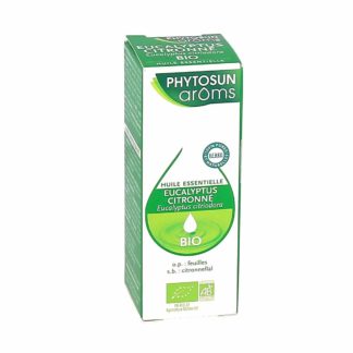 Phytosun Arôms Eucalyptus Citronné Organic Essential Oil
