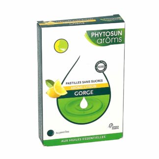 Phytosun Arôms Gorge Sugar-free lozenges Lemon flavour