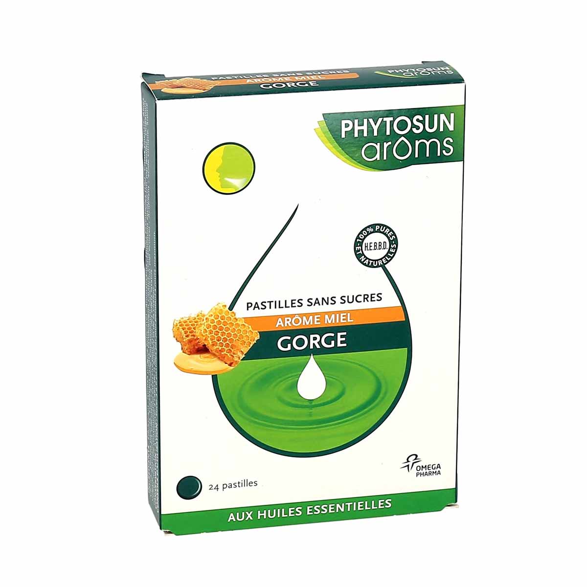 Phytosun Arôms Gorge Sugar-Free Lozenges Honey Flavor