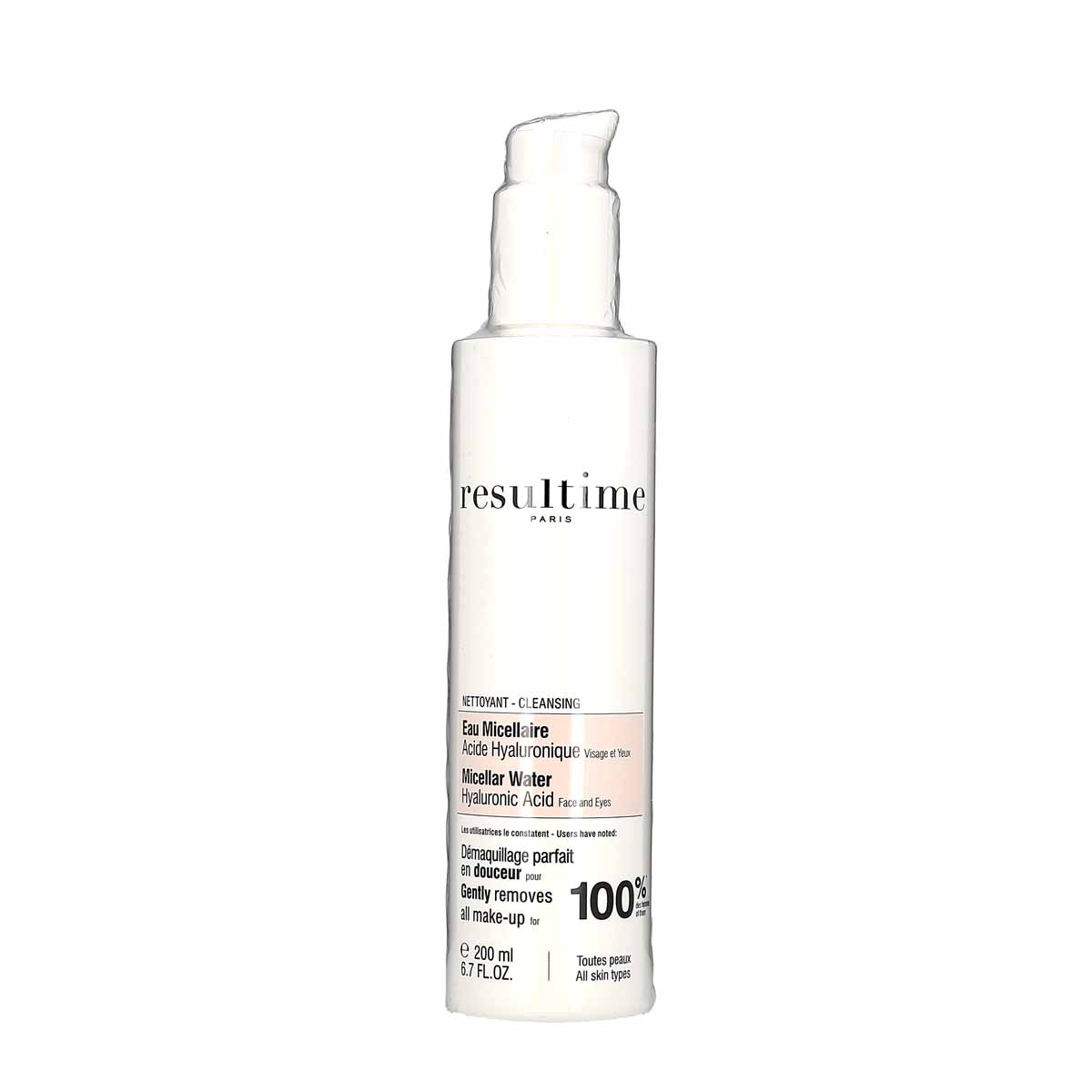 Resultime Micellar Water Hyaluronic Acid Face and Eyes