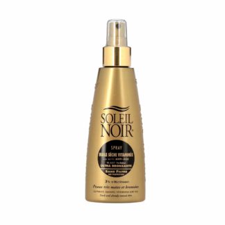 Soleil Noir Huile Sèche Vitaminée Ultra Bronzante Sans Filtre
