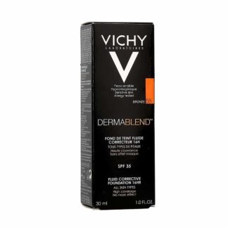 Vichy Dermablend 16H Corrective Fluid Foundation Shade : 55 : Bronze