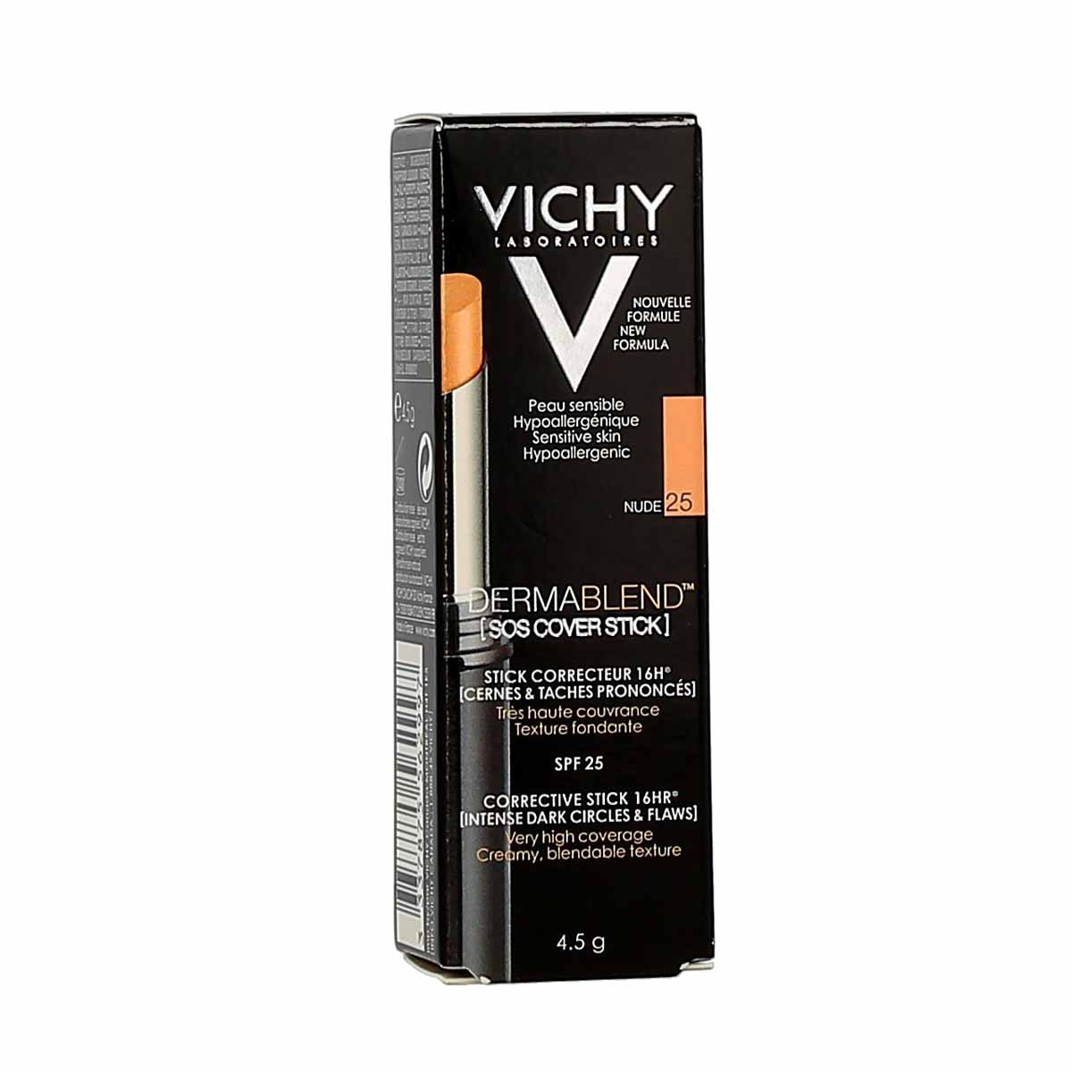 Vichy Dermablend SOS Cover Stick 16H - Shade : 25 : Nude