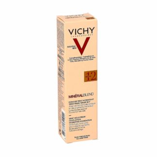 Vichy Minéralblend Moisturizing Foundation Fresh Complexion 16H Hold Shade: 12 Sienna