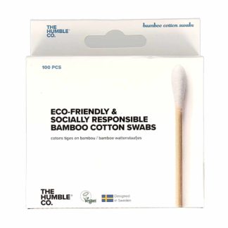 The Humble Co Bamboo and Organic Cotton Swabs