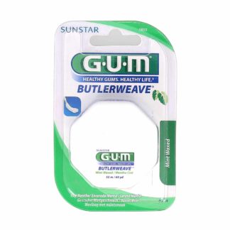 GUM Butlerweave Dental Waxed Threads Mint