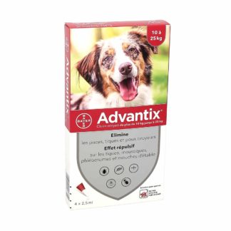 Advantix Flea Control Medium Dogs 10-25kg