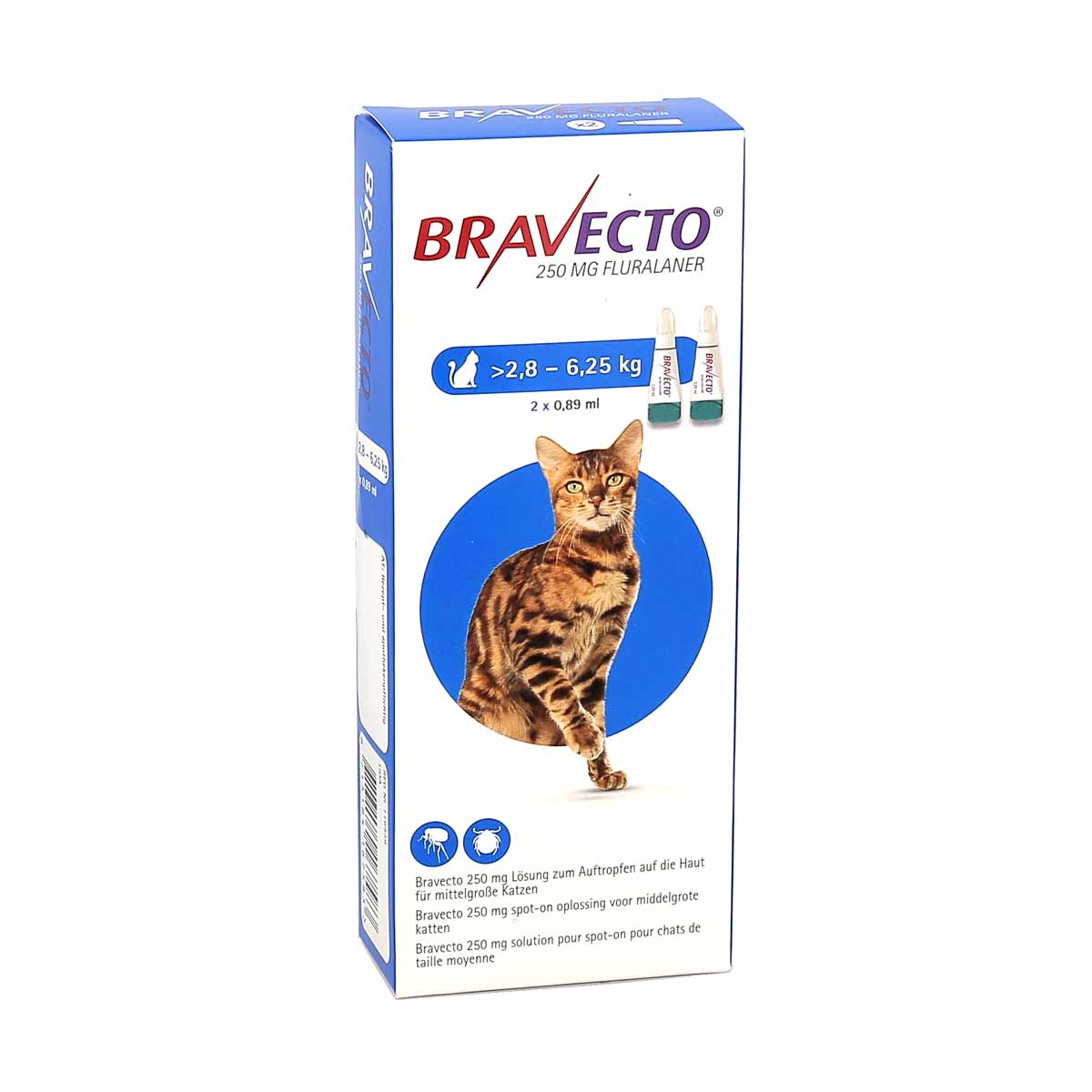 Bravecto 250mg Spot-On Cats 2