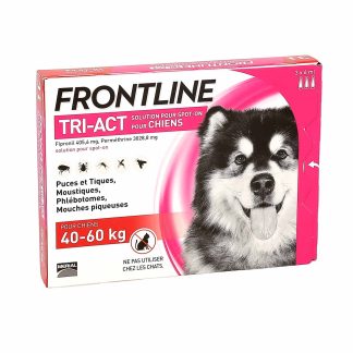 Frontline Tri-Act Solution for Spot-On Dogs 40-60kg