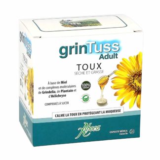 Grintuss Adult Dry and Oily Cough Tablets
