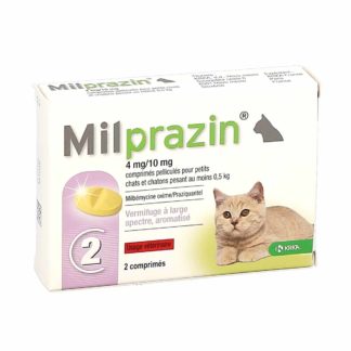 Milprazin 16mg 40mg Cats 2kg and over
