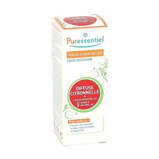 Puressentiel Lemongrass Diffuser with 3 Essential Oils