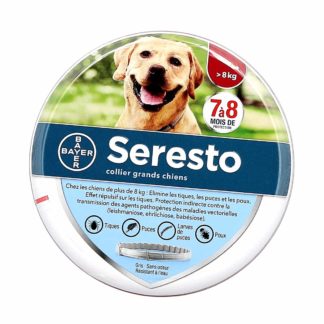 Seresto Flea and Tick Collar Large Dogs ≥ 8kg