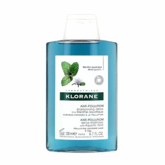 Klorane Shampooing Anti-Pollution à la Menthe Aquatique