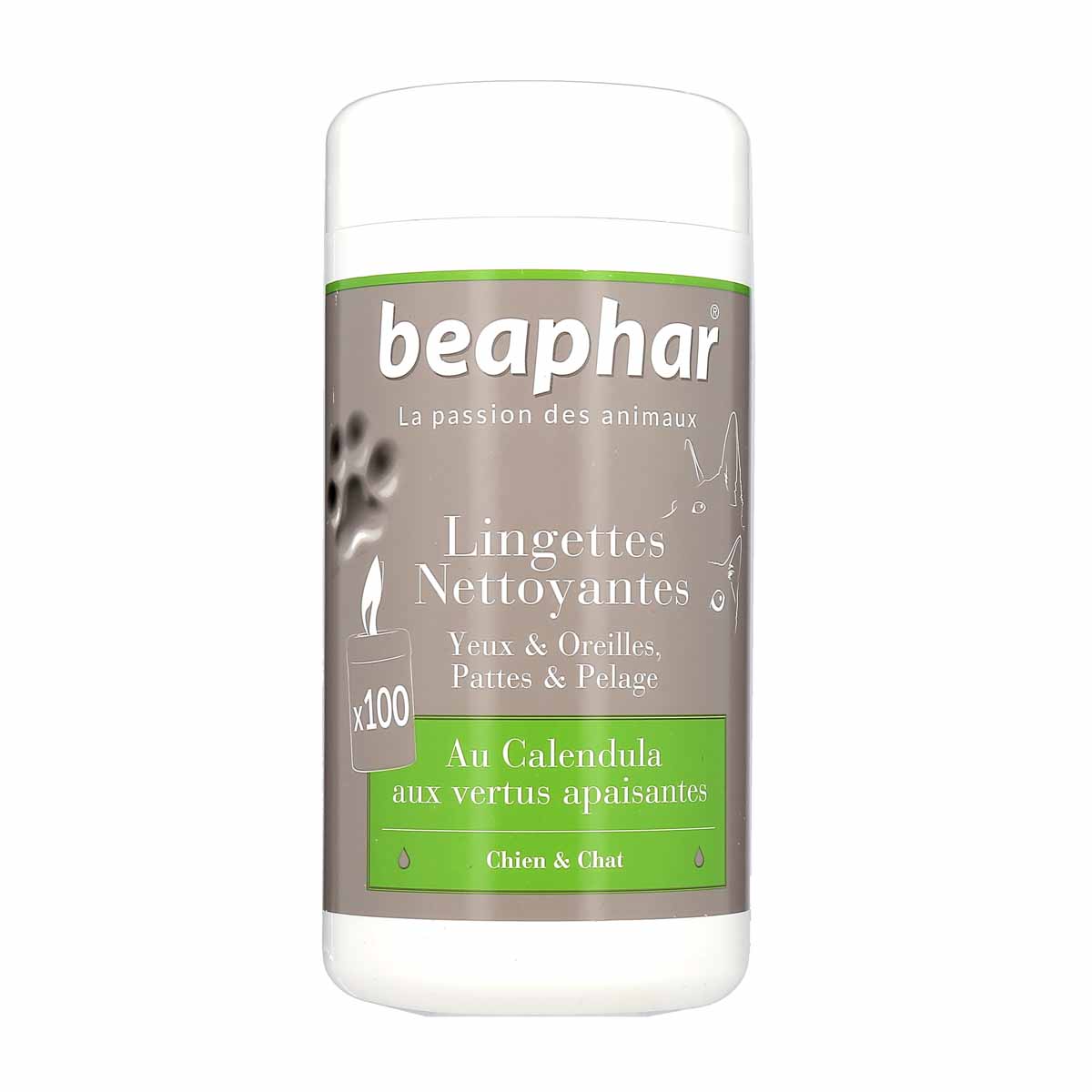 Beaphar Lingettes Nettoyantes Yeux et Oreilles Pour Chiens et Chats