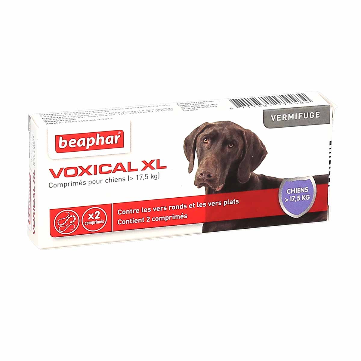 Beaphar Voxical XL Vermifuge Chiens + de 17