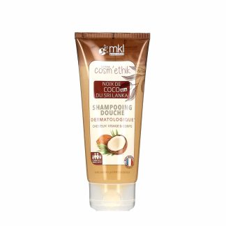 MkL Cosm'ethik Shampooing Douche Dermatologique Noix de Coco Bio du Sri Lanka