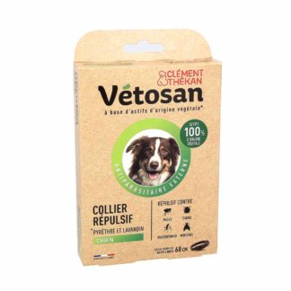 Clément Thékan Vétosan Collier Répulsif pour Chien