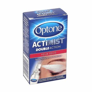 Optone Actimist Double Action Dry Eyes Moisturizing and Protective Spray