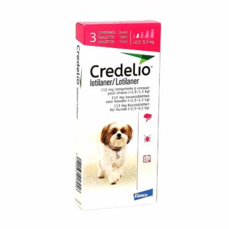 Credelio Chien 112mg (2.5-5.5 kg) comprimés à croquer