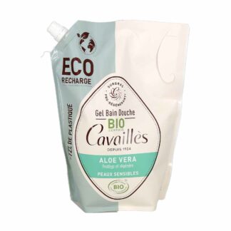 Rogé Cavaillès Bath & Shower Gel Sensitive Skin Aloe Vera Organic Eco-Refill 1L