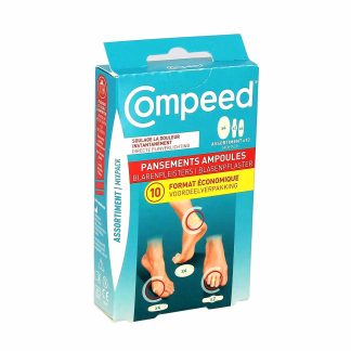 Compeed Blister Dressings Medium Size 3 Sizes 10 Dressings
