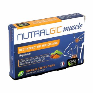 Nutralgic Muscle Santé Verte, box of 14 tablets