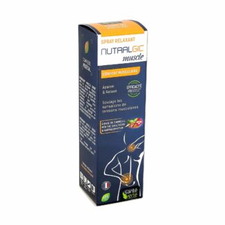 Nutralgic Muscle Spray relaxes and soothes muscles Santé Verte, 1 spray of 100ml