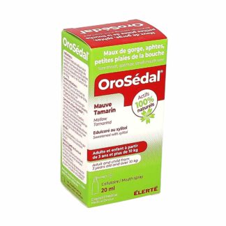 OROSEDAL COLLUTOIRE Buccal Spray 20ml - Sore Throat, Mouth ulcers, Lichen Planus, Small sores