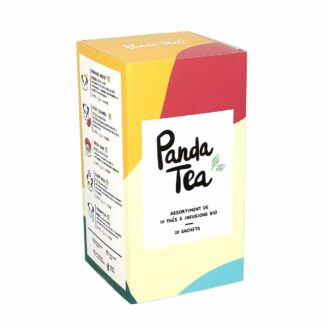 Panda Tea Assortment 10 Organic Teas & Infusions