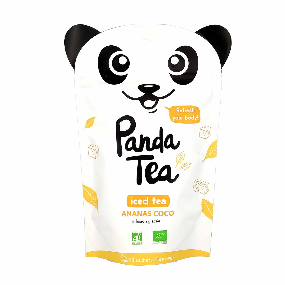 PANDA TEA ICED TEA DETOX pineapple & coconut - 28 sachets