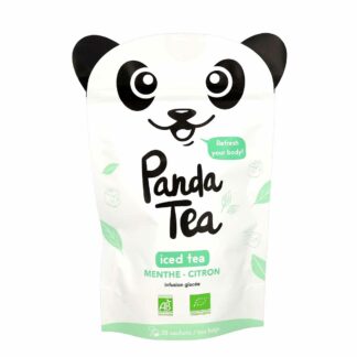 PANDA TEA ICED TEA DETOX Mint Lemon 28 Sachets - Body detoxification and hydration