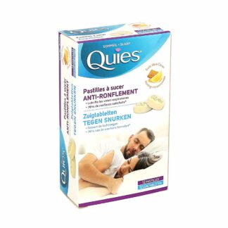 Quies Anti-Snoring 12 Lozenges - Honey Lemon Flavor