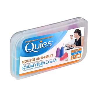 Quies Anti-Noise Foam 3 Pairs - Disco Color