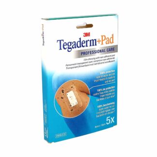 3M Tegaderm + Pad Pansements Transparents Stériles 9cm x 10cm x 5