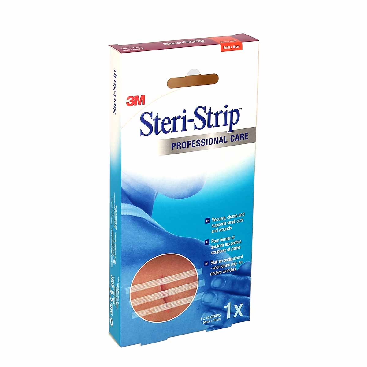 Bandes Steri-strip - 6mm x 100mm (10 bandes)